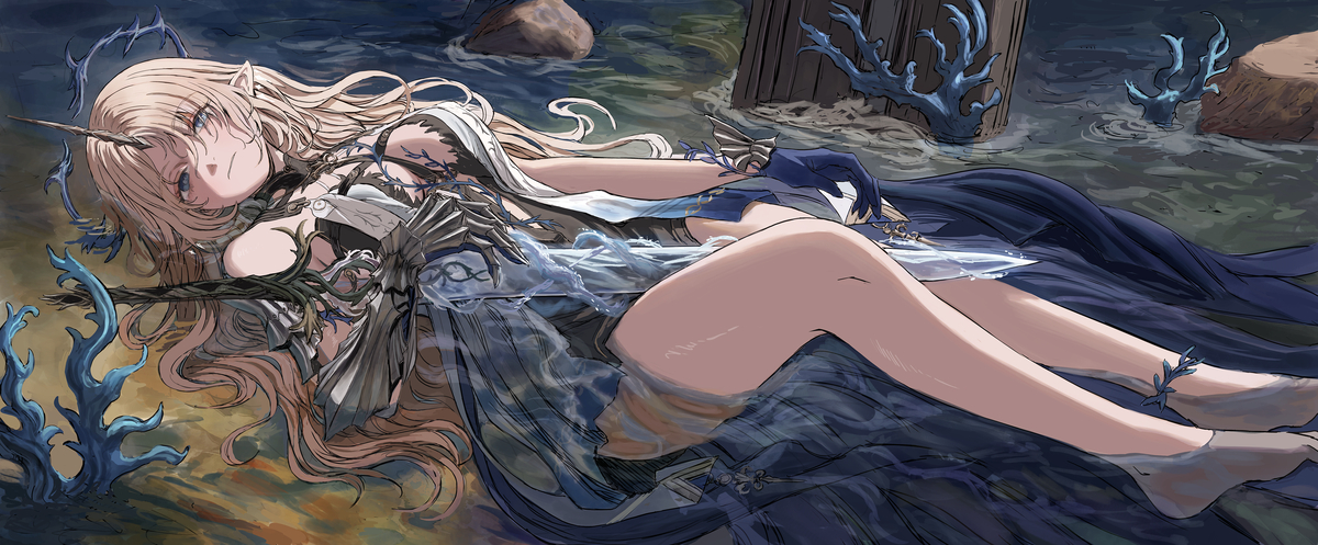 This is a pixiv picture whose title is フルールドリス.