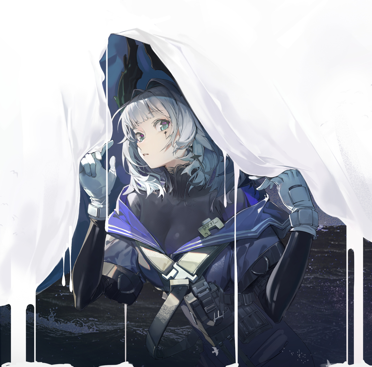 This is a pixiv picture whose title is 🐦.