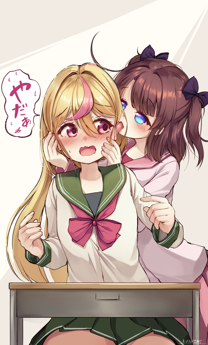 This is a pixiv picture whose title is 弱点しか狙わないタイプ.