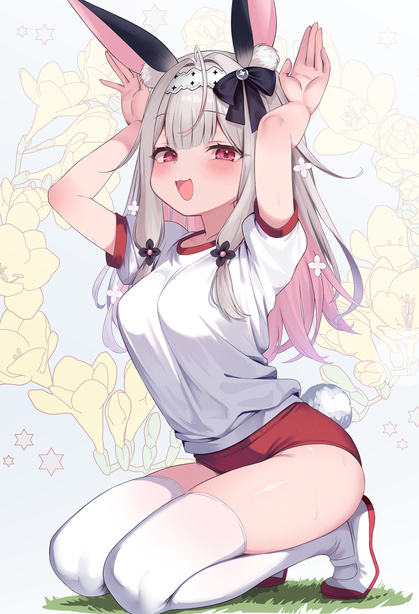 This is a pixiv picture whose title is 体操服ののち💦.