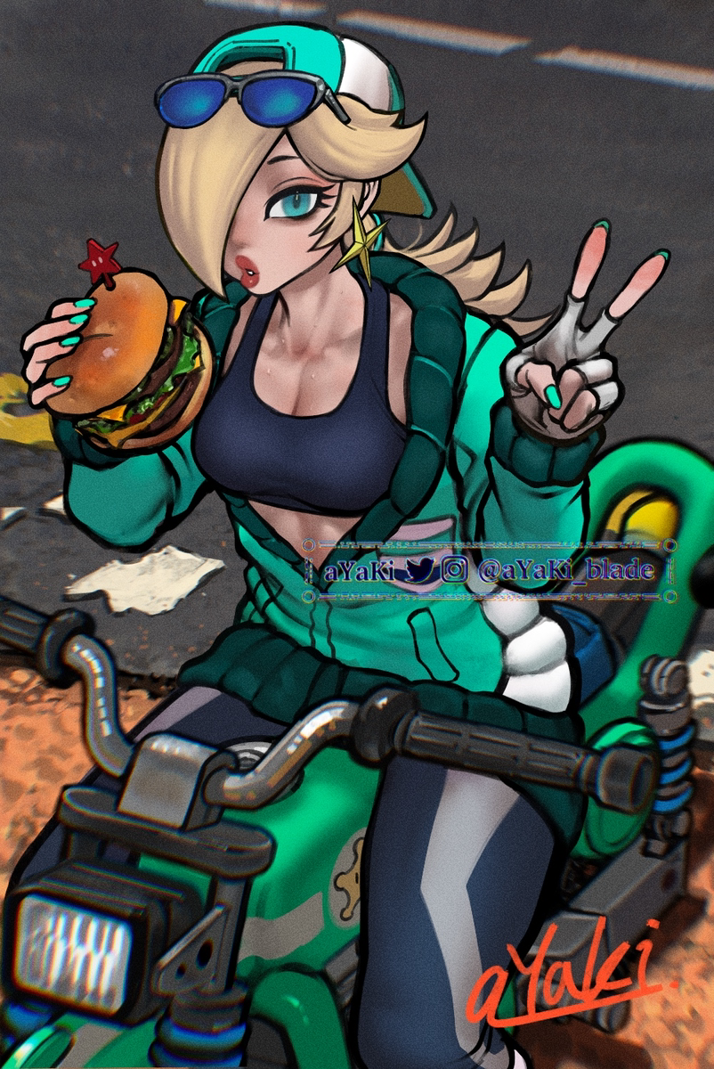 This is a pixiv picture whose title is Rosalina.