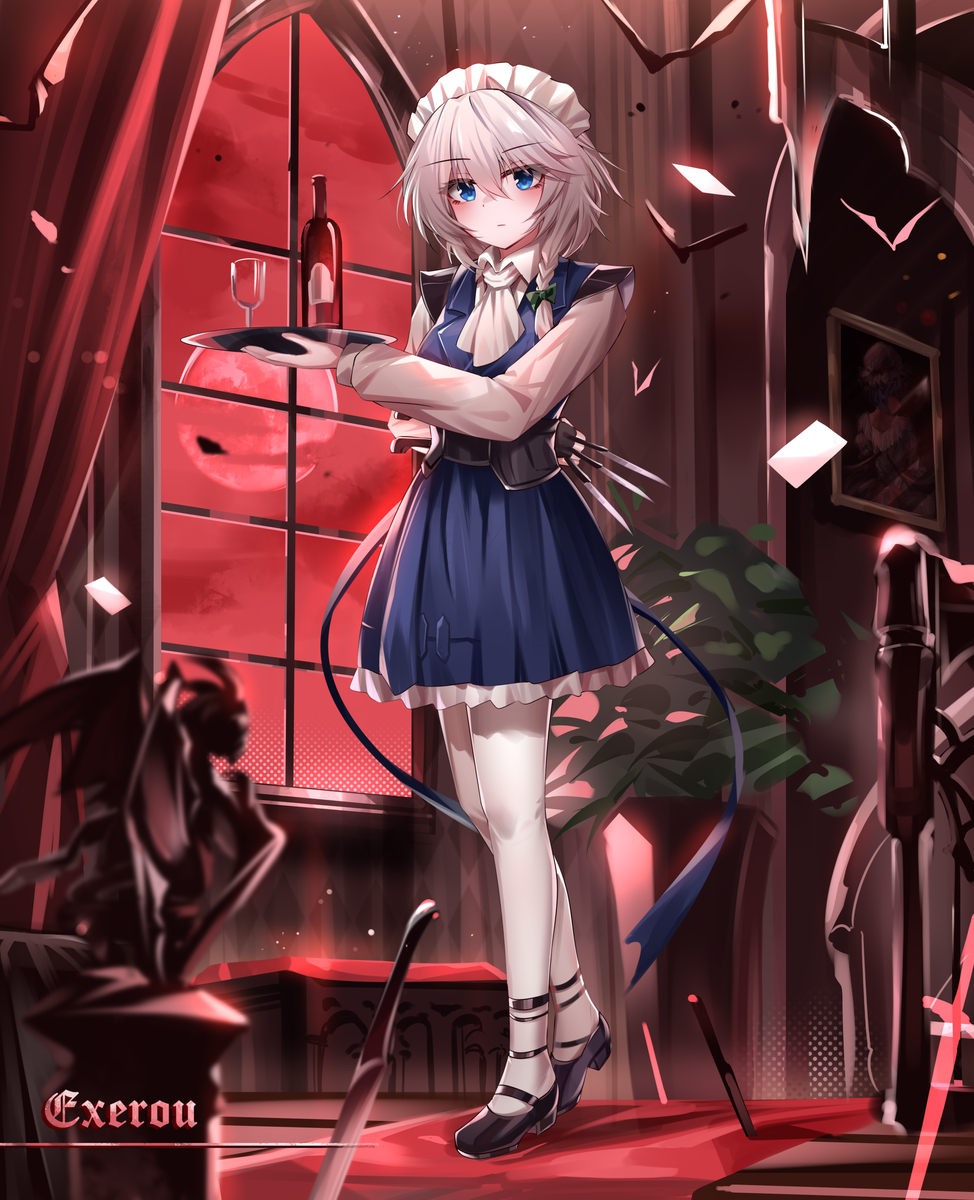 This is a pixiv picture whose title is 致命招待.