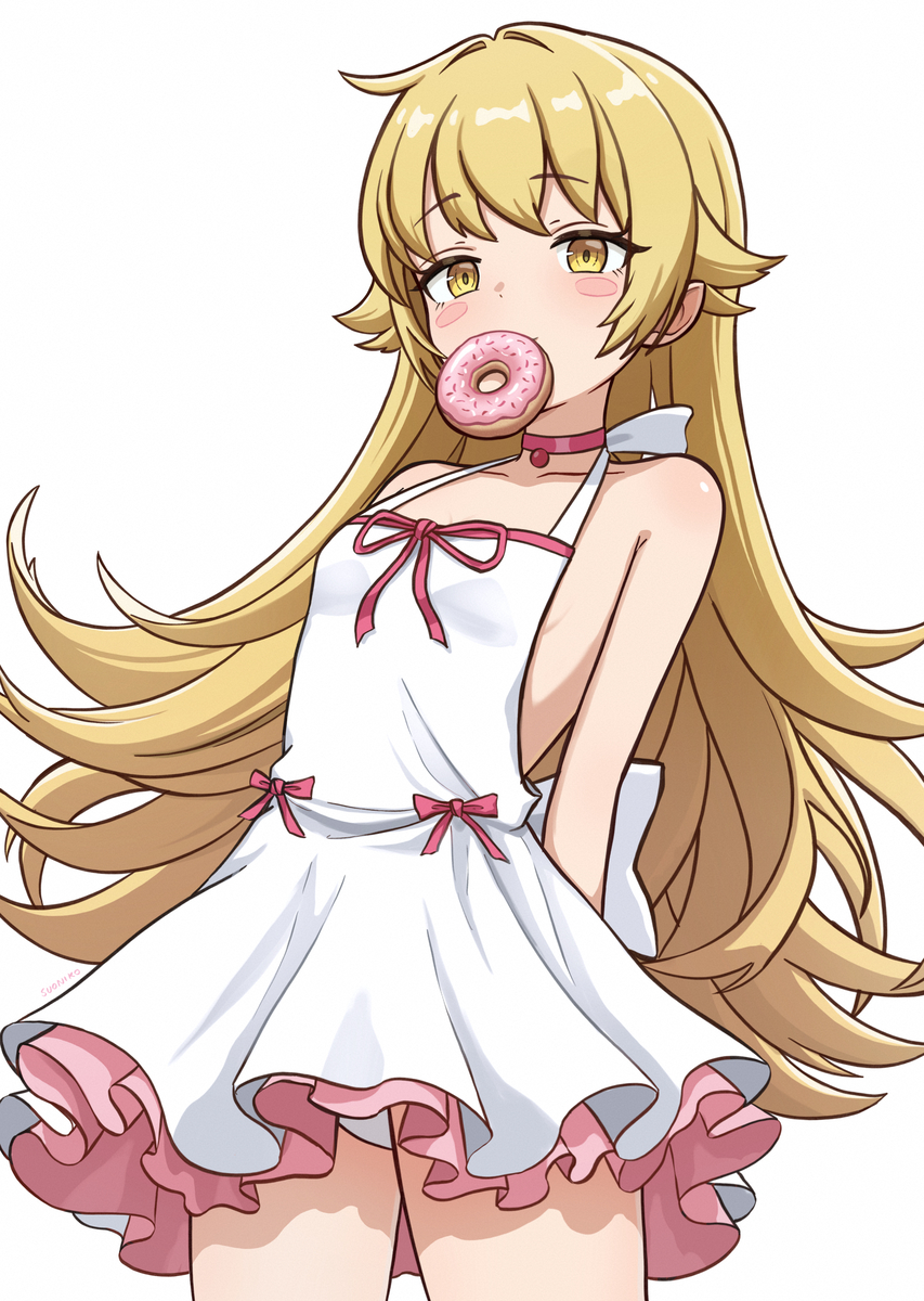 This is a pixiv picture whose title is Shinobu Oshino.