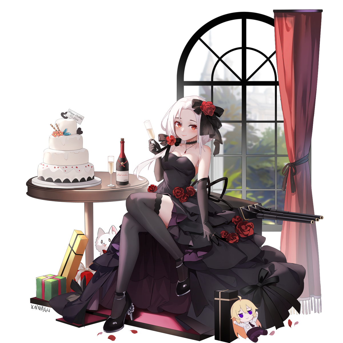 This is a pixiv picture whose title is 舰R VV婚纱.