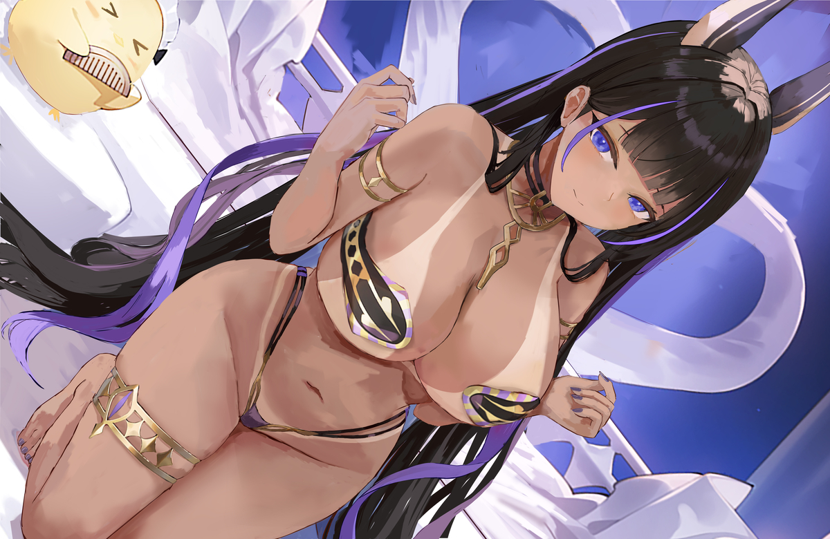 This is a pixiv picture whose title is クレオパトラ(アズールレーン).