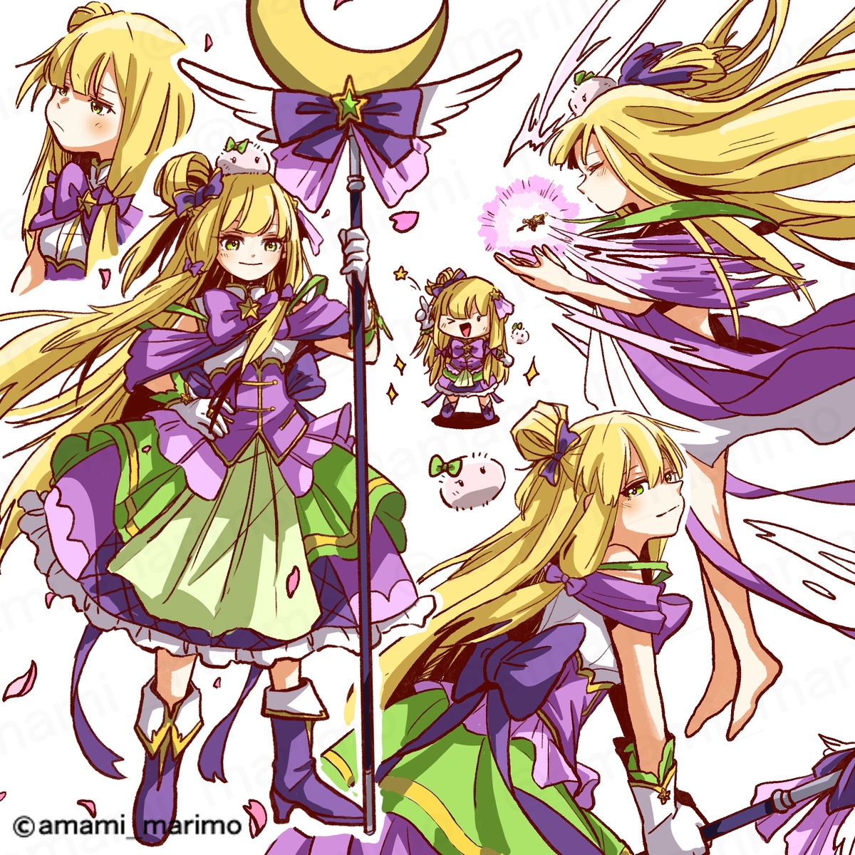 This is a pixiv picture whose title is 女の子練習中！.