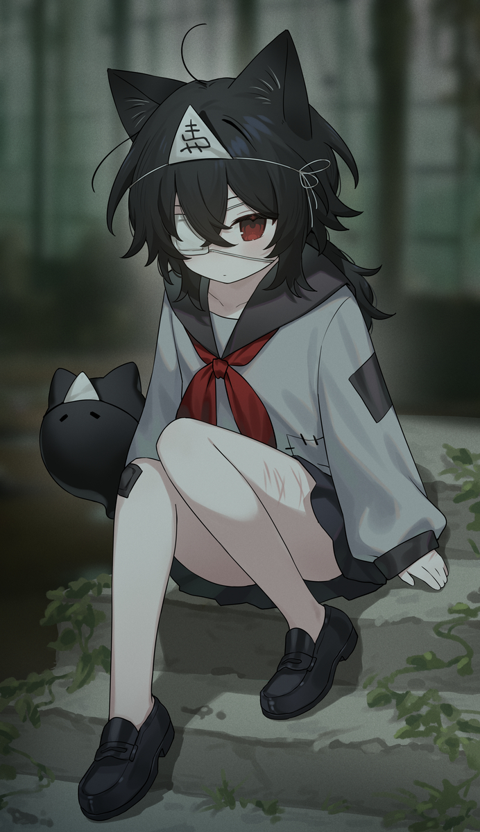 This is a pixiv picture whose title is 霧.