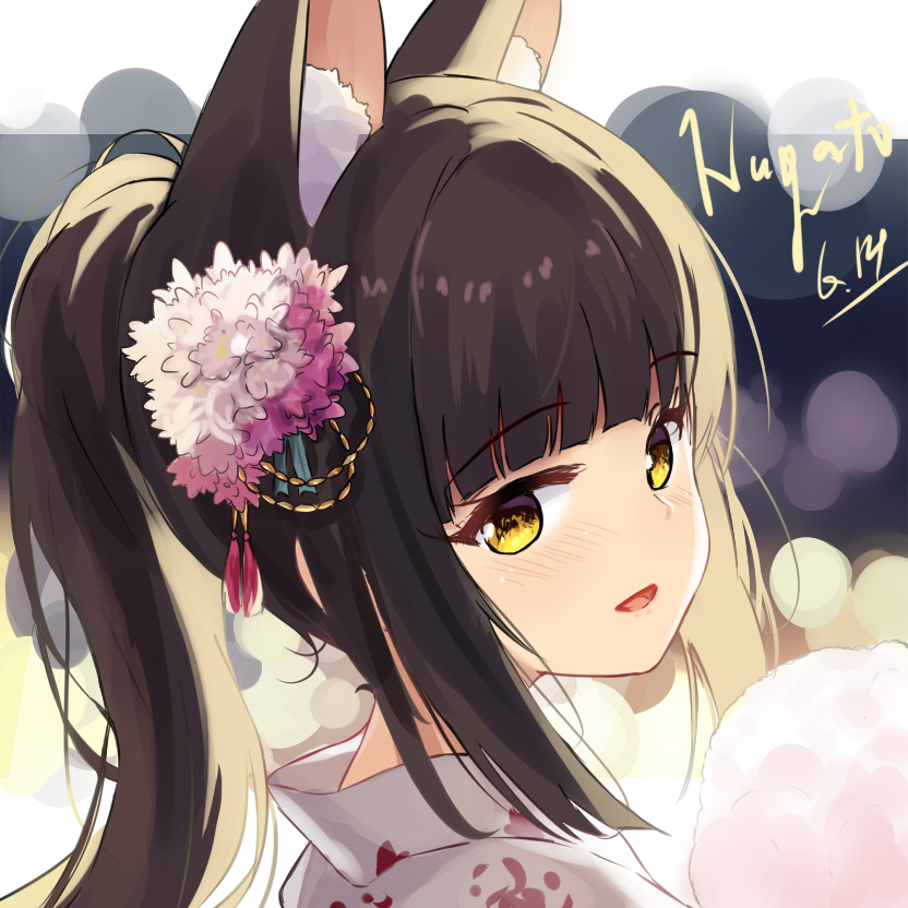 This is a pixiv picture whose title is 给自己画个头像吧.