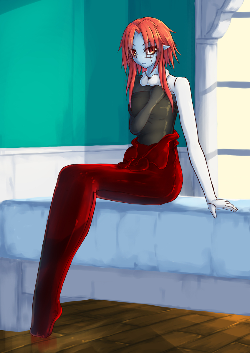 This is a pixiv picture whose title is 真实故事 Zentai Experience 05.