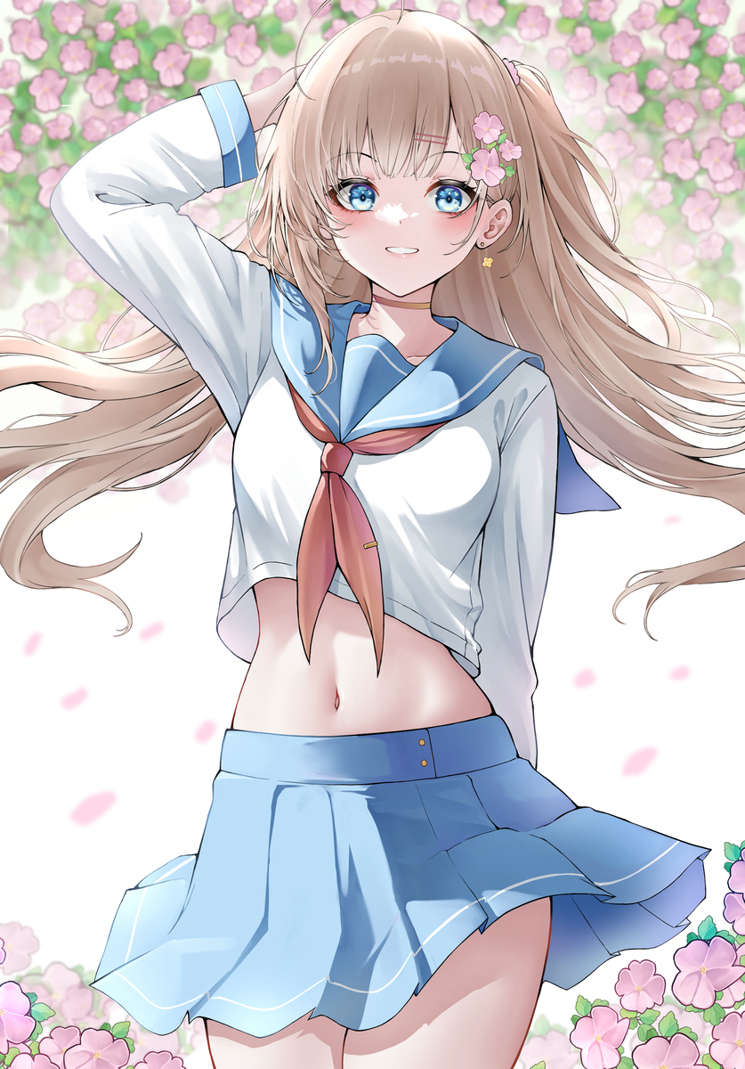 This is a pixiv picture whose title is 女の子.
