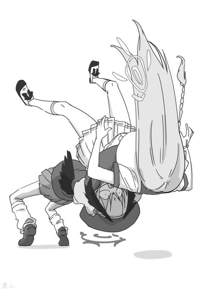 This is a pixiv picture whose title is 最近描いた絵とか.