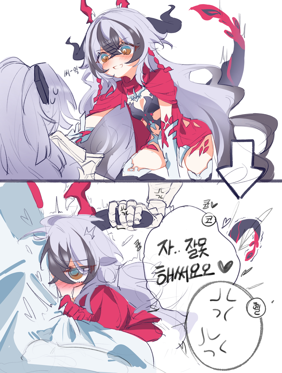 This is a pixiv picture whose title is 🔫🐺.