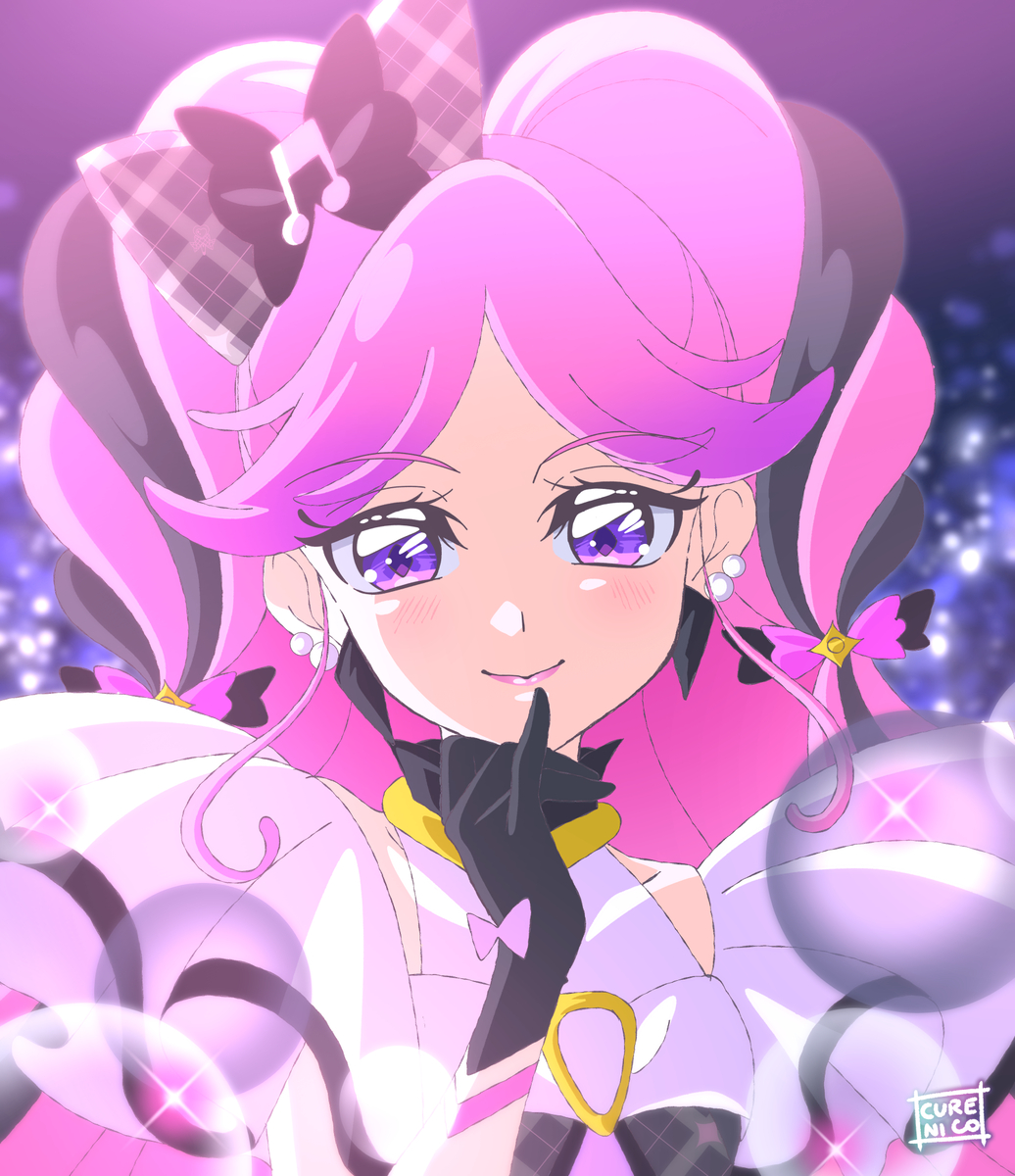 This is a pixiv picture whose title is キュアキッス.