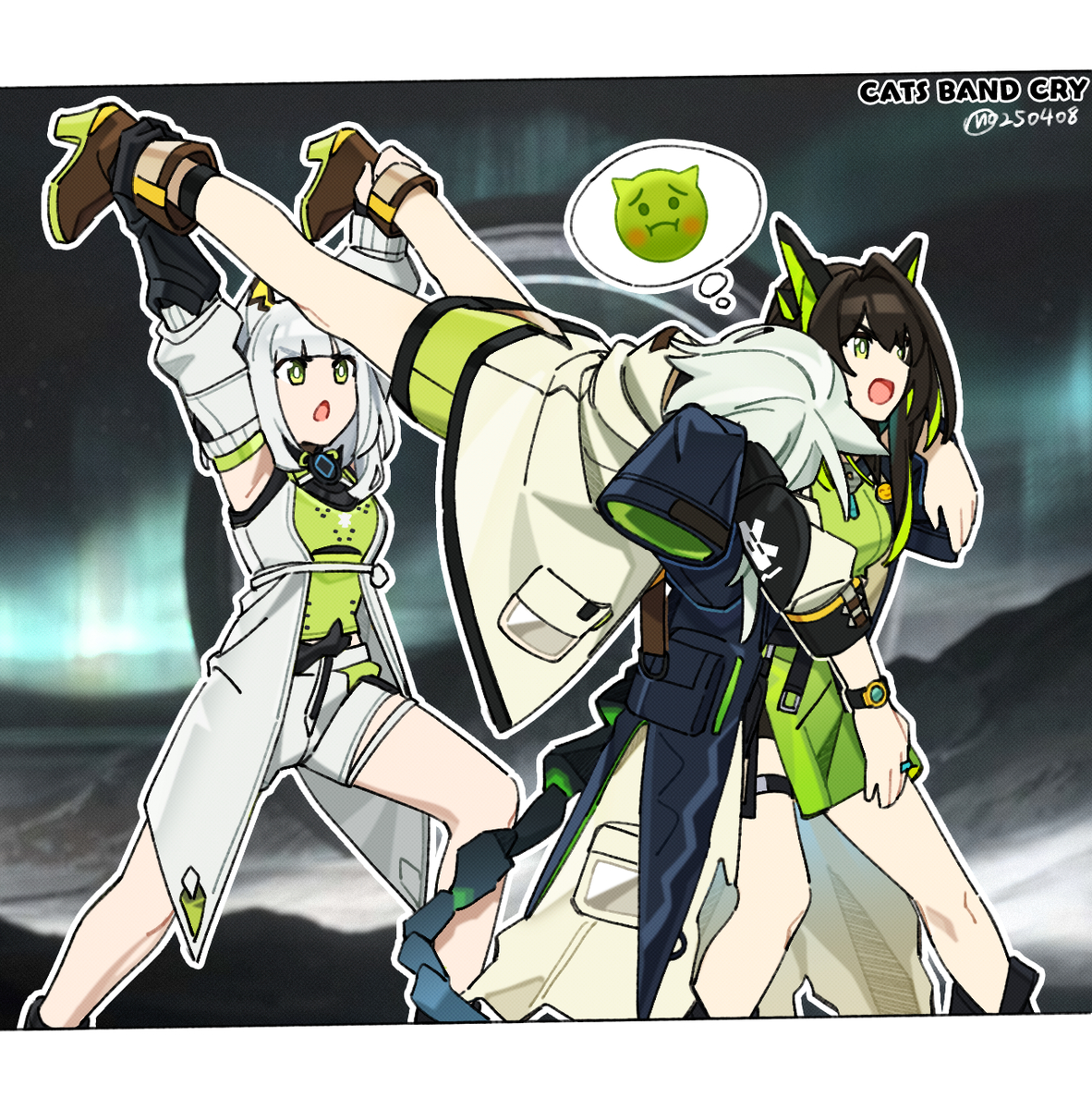 This is a pixiv picture whose title is M3，之后就交给你了...呕🤢.