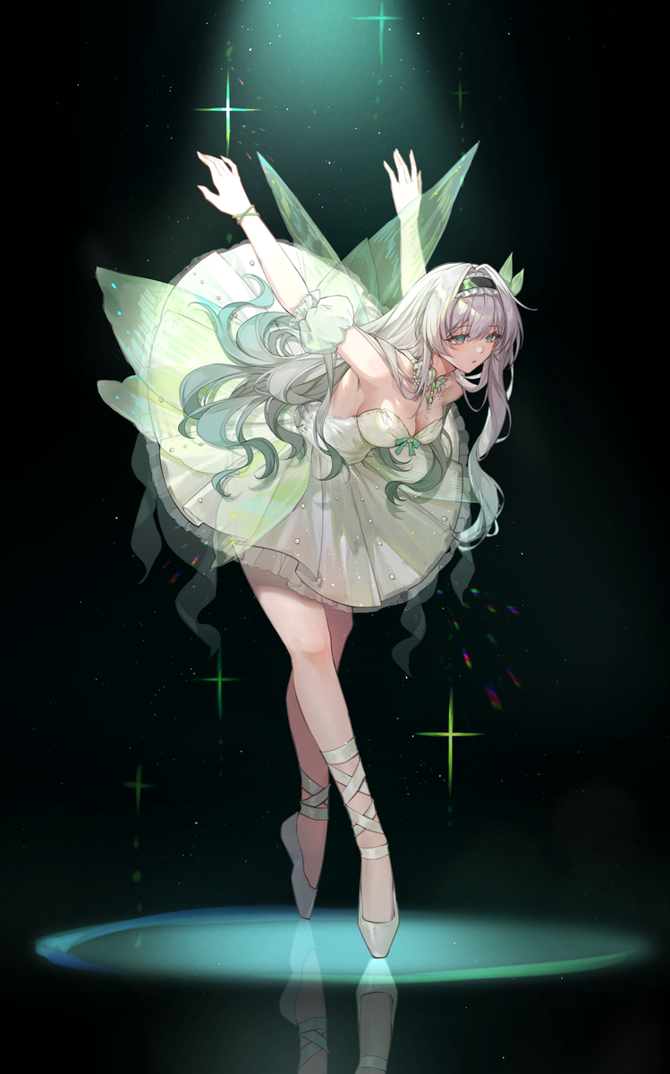 This is a pixiv picture whose title is 流萤.