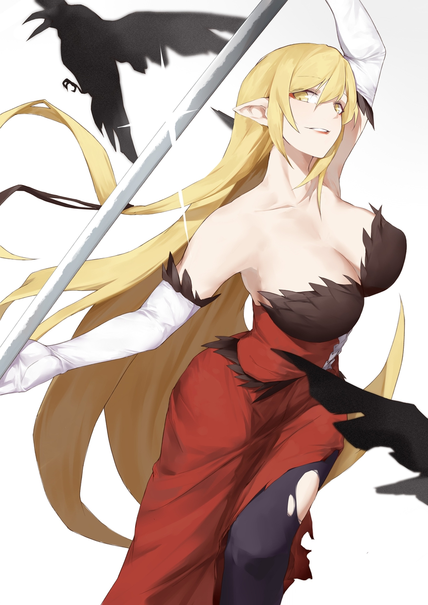 This is a pixiv picture whose title is 刃下心.