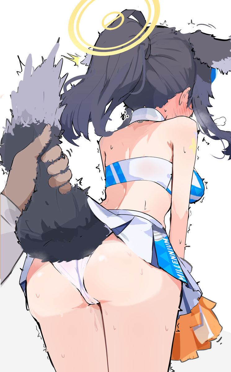 This is a pixiv picture whose title is にぎにぎヒビキ.