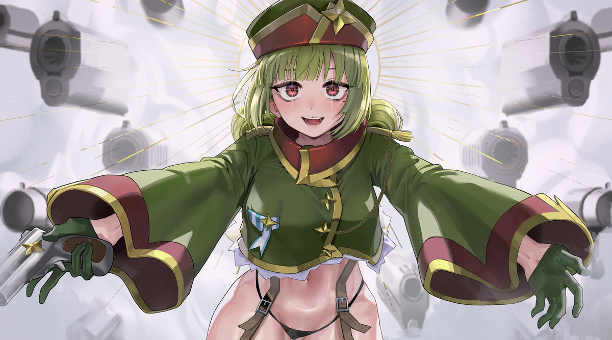 This is a pixiv picture whose title is 阿良河キウィ.