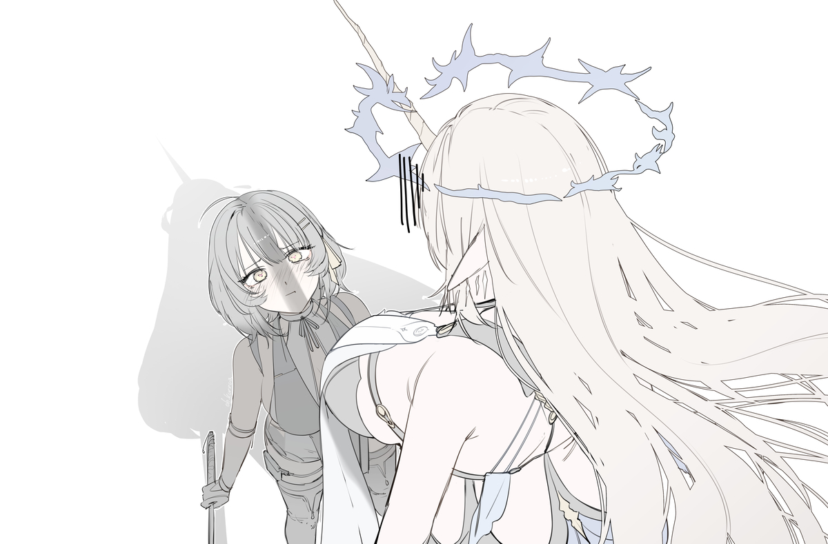 This is a pixiv picture whose title is Cartethyia&Rover.