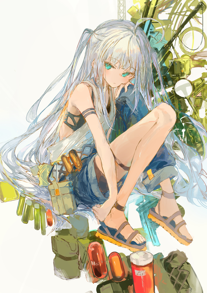 This is a pixiv picture whose title is 探索.