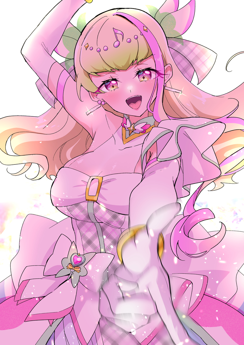 This is a pixiv picture whose title is キュアズキューン.