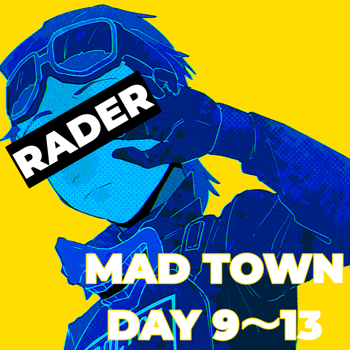 This is a pixiv picture whose title is MADTOWN with RADER ②.