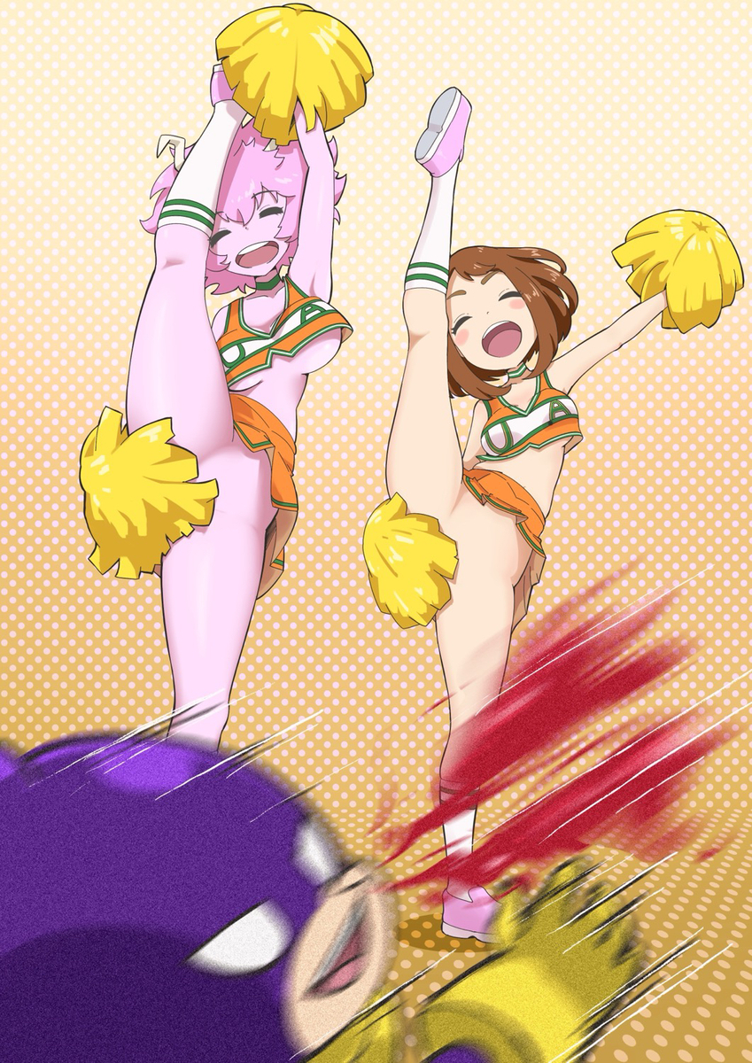 This is a pixiv picture whose title is 25−81 全力応援.