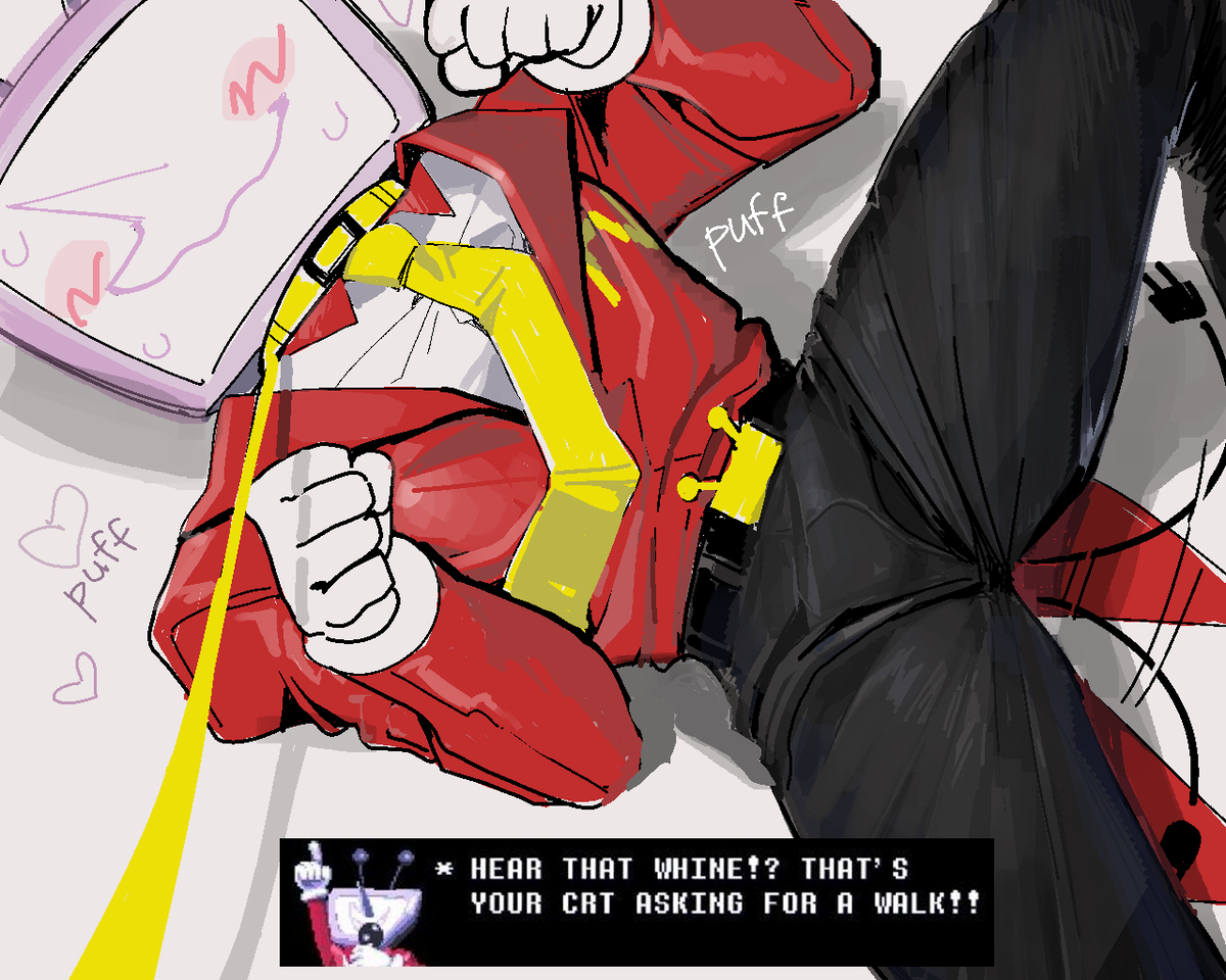 This is a pixiv picture whose title is Walking with CRT.