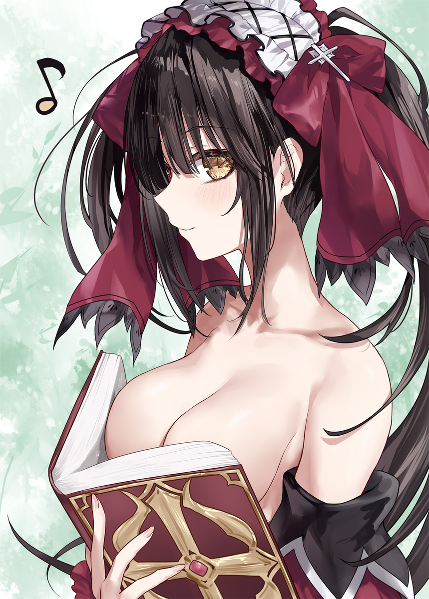 This is a pixiv picture whose title is 時崎狂三.