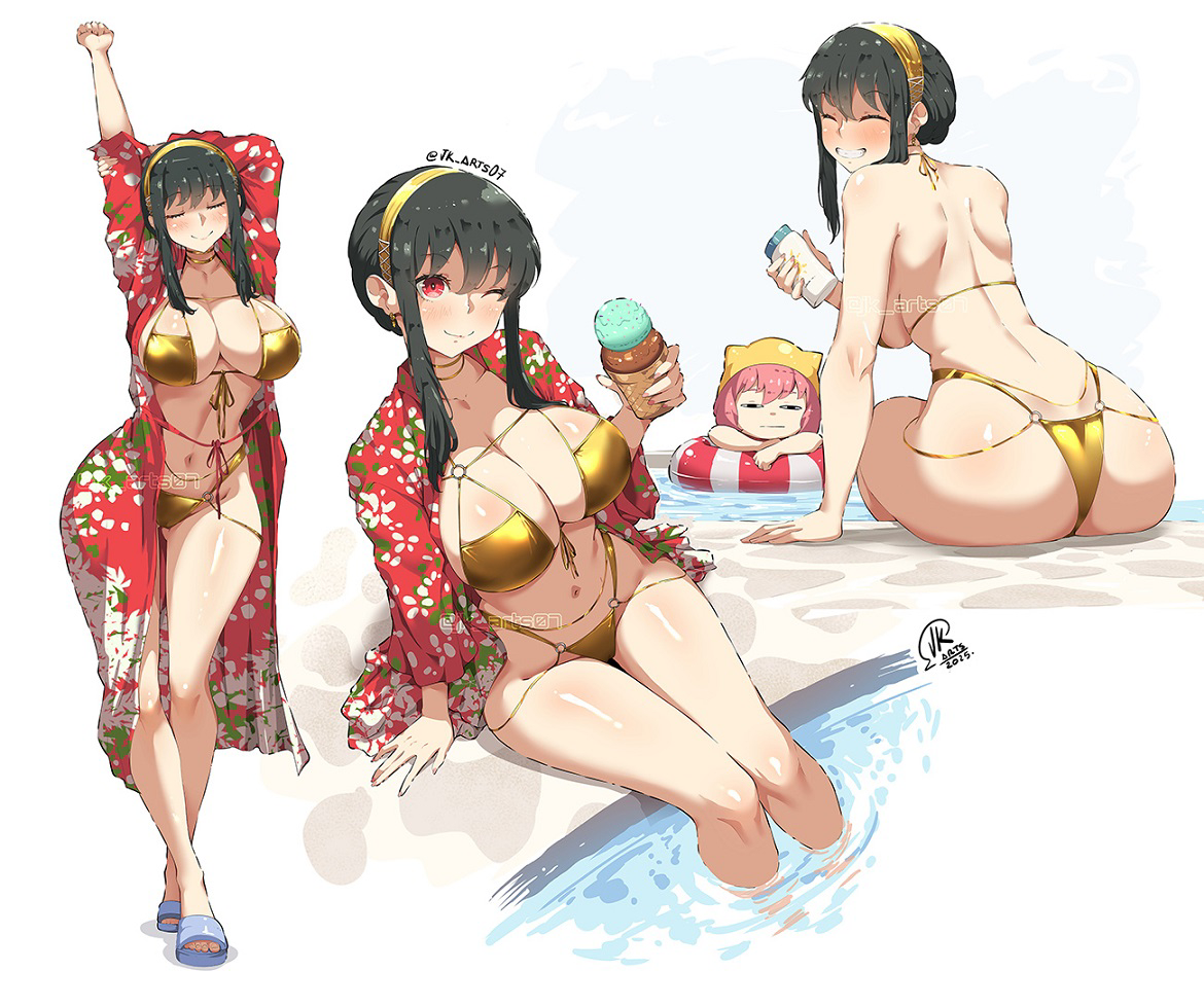 This is a pixiv picture whose title is Golden Yor 2025_3.