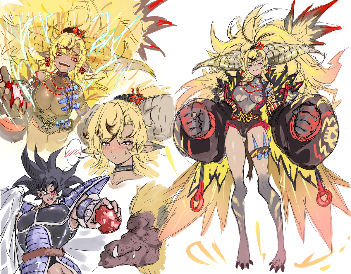 This is a pixiv picture whose title is 激昂.