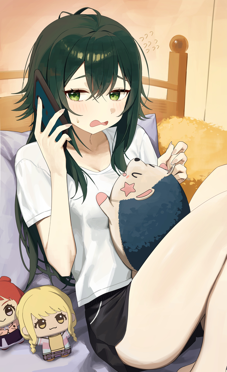 This is a pixiv picture whose title is プロデューサー何か話してください。.