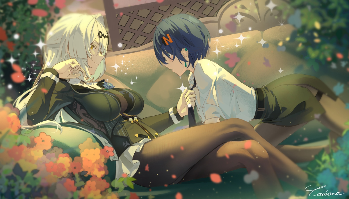 This is a pixiv picture whose title is 1玄0妹好文明.