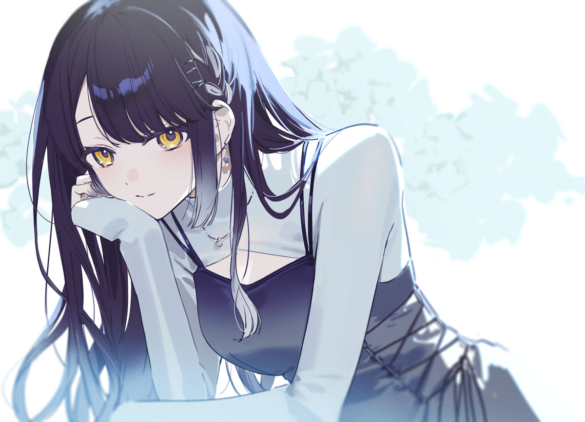 This is a pixiv picture whose title is 無題.