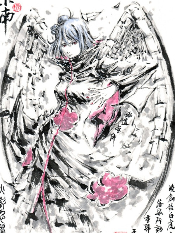 This is a pixiv picture whose title is 【極道畫師】小南.