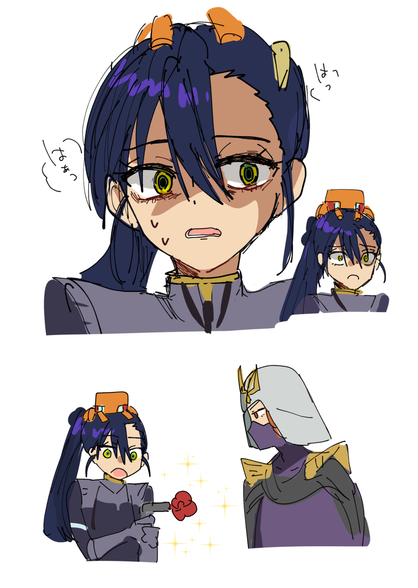 This is a pixiv picture whose title is ニャアン….