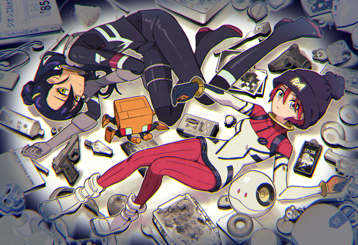 This is a pixiv picture whose title is もうどうなってもいいや.