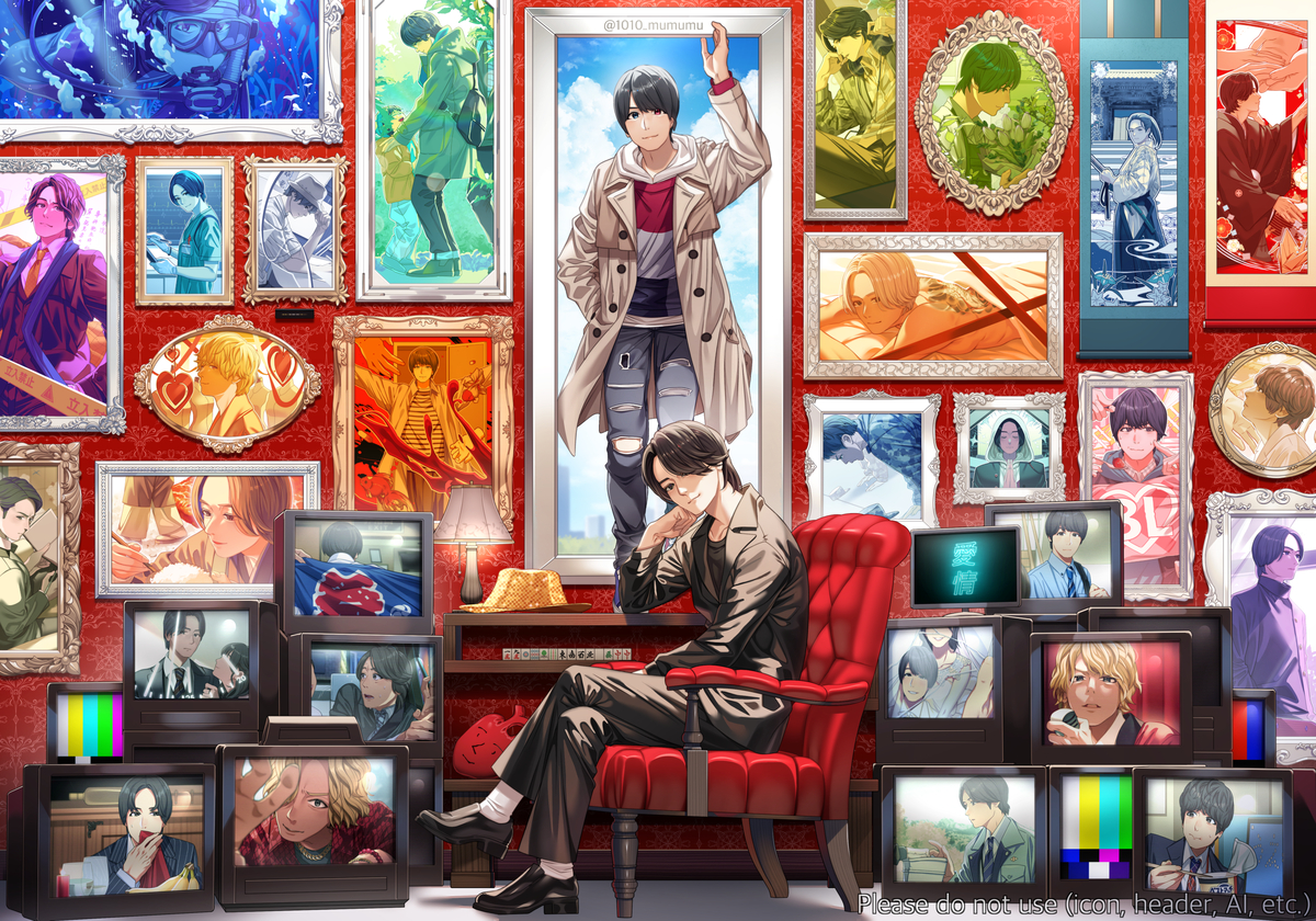 This is a pixiv picture whose title is 犬飼貴丈さん、31歳のお誕生日おめでとうございます！.