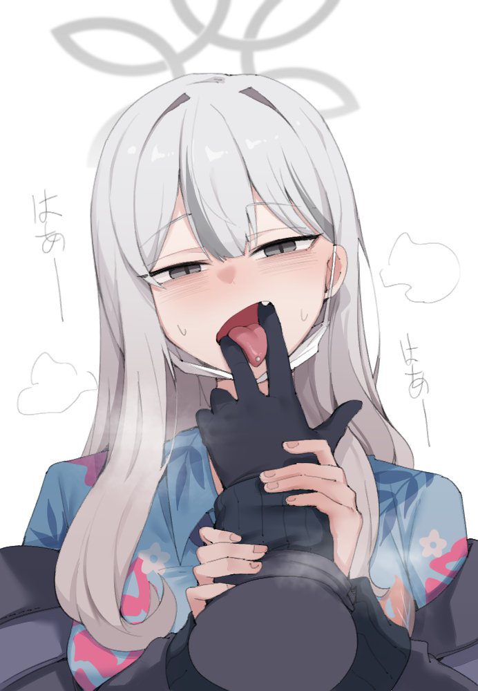This is a pixiv picture whose title is 誰の手？.