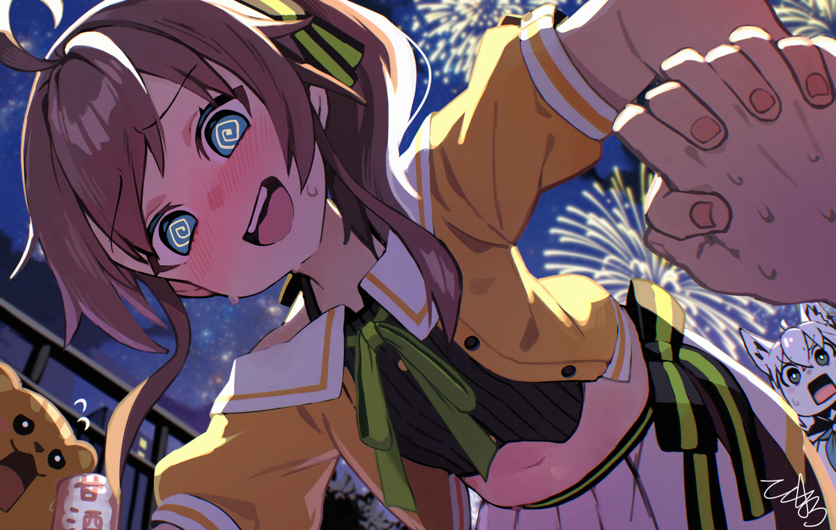 This is a pixiv picture whose title is 「だから飲みすぎちゃだめって言ったのに…！」.