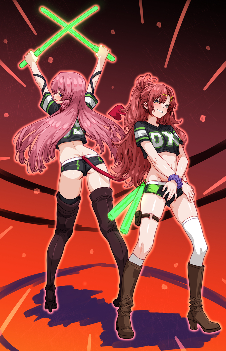 This is a pixiv picture whose title is (com) Haruki and Isuke.