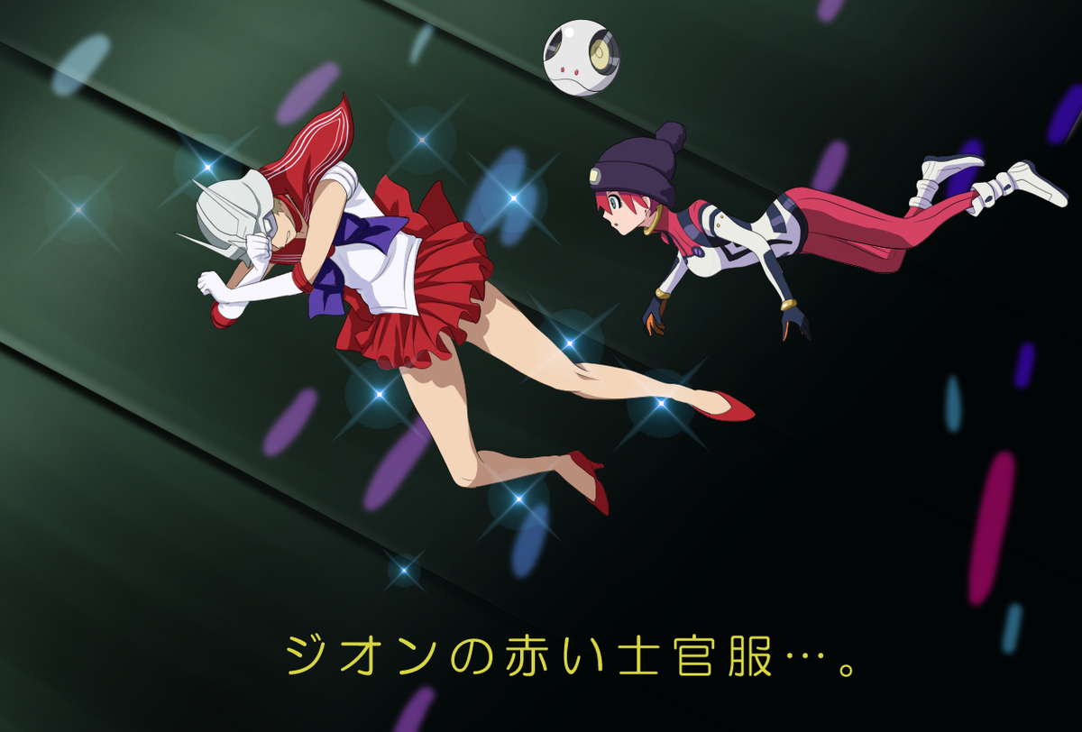 This is a pixiv picture whose title is 赤い彗星のシャア.