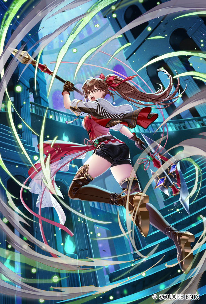 This is a pixiv picture whose title is 【ロマンシング サガ リ・ユニバース】エレン.