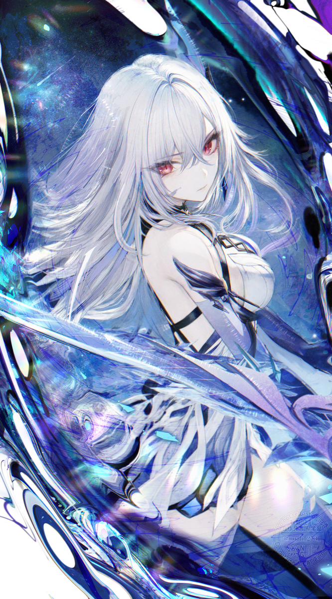 This is a pixiv picture whose title is Skirk.