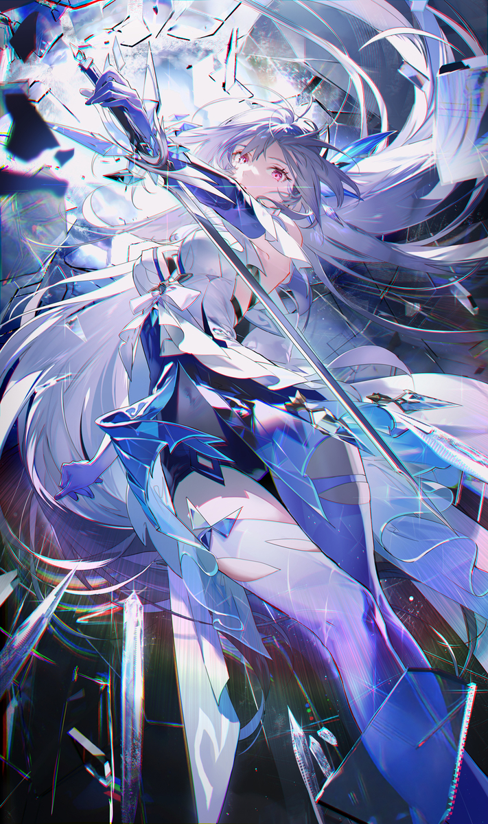 This is a pixiv picture whose title is Skirk.