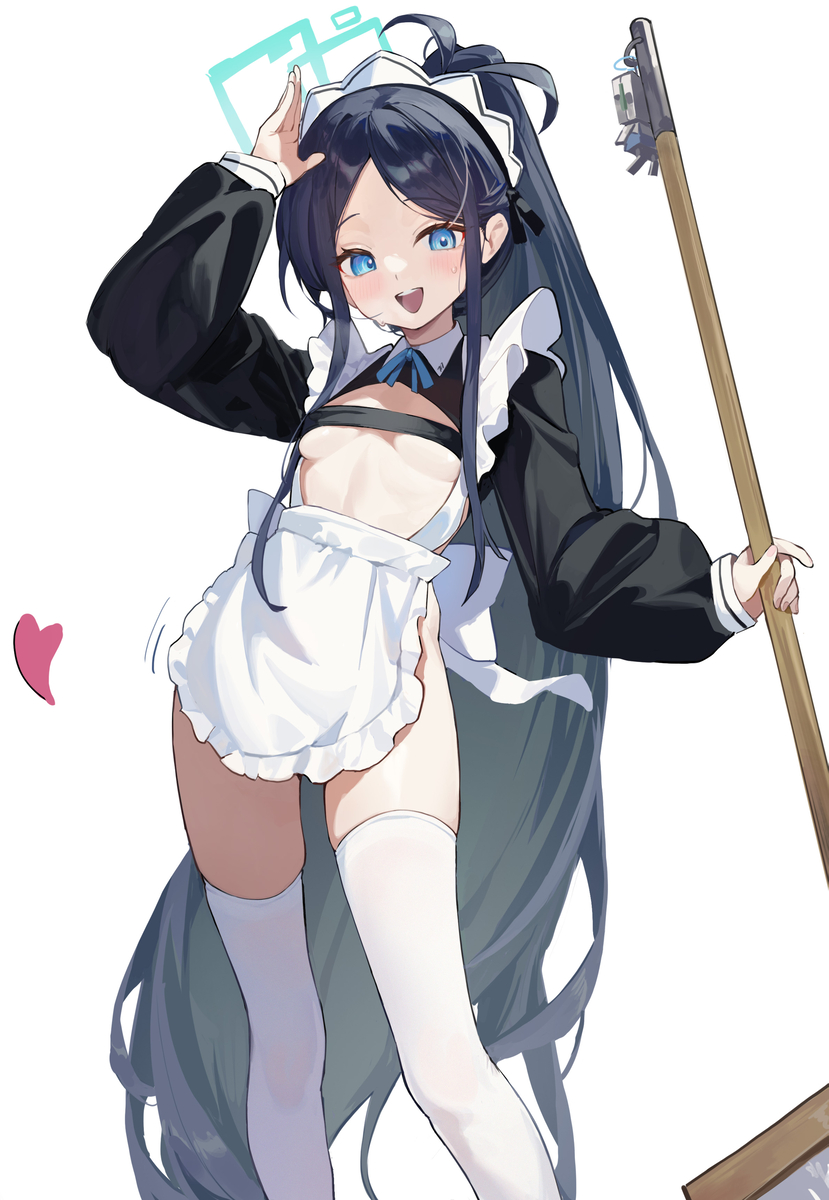 This is a pixiv picture whose title is 女仆等级MAX装扮.