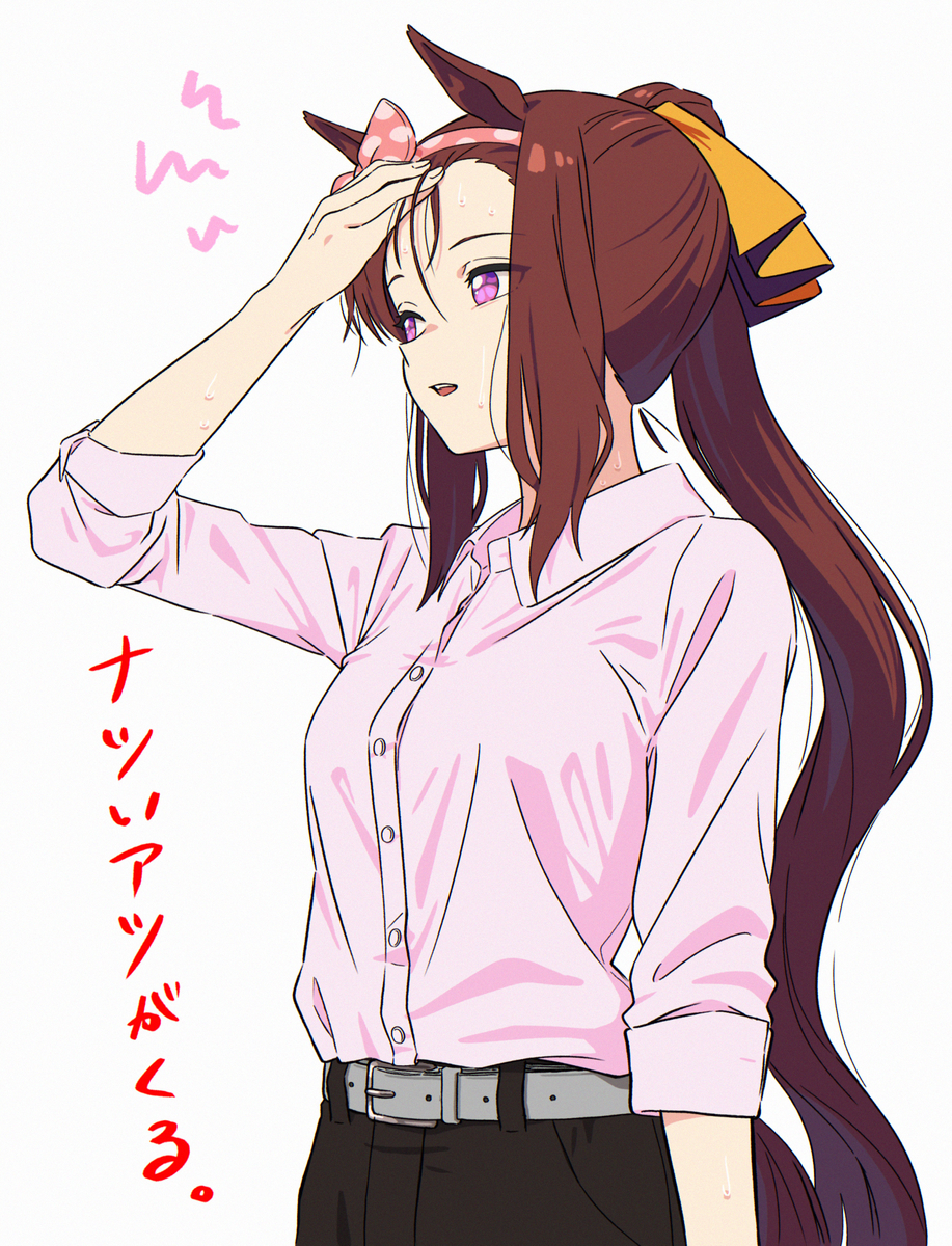 This is a pixiv picture whose title is すっかり夏.