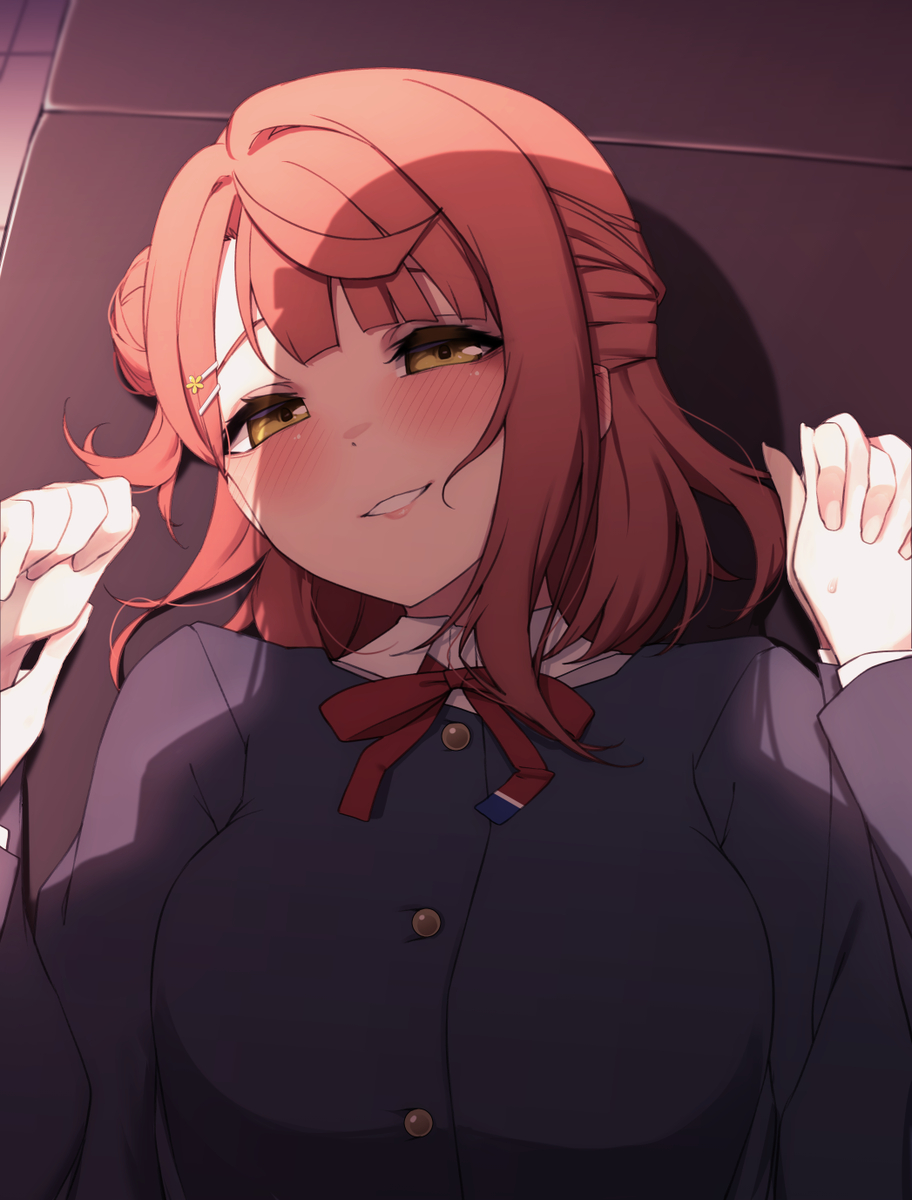 This is a pixiv picture whose title is しおぽむ真ん中バースデー.