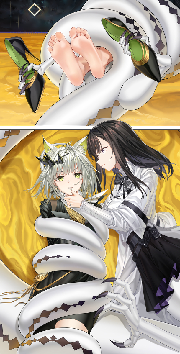 This is a pixiv picture whose title is 源石内海.