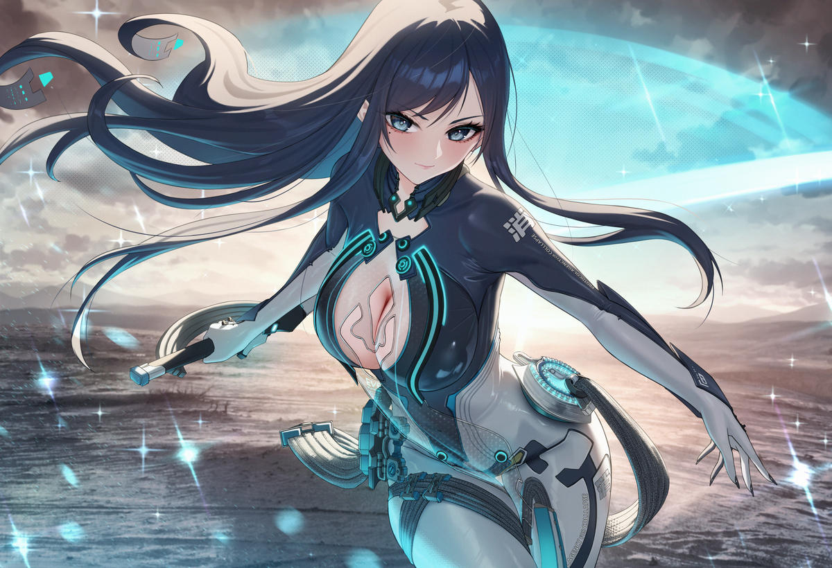 This is a pixiv picture whose title is NIKKE - Raven.